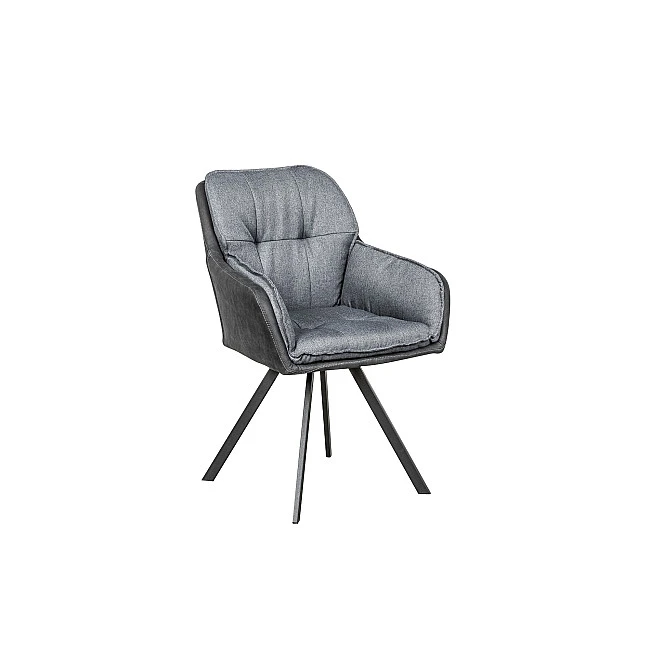 Stolička 39301 Lounger Šedá/Antracit - otočná