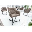 Stolička 42475 Loft Mikrofaser Taupe