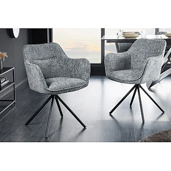 Stolička 44160 Verona látka Šedá