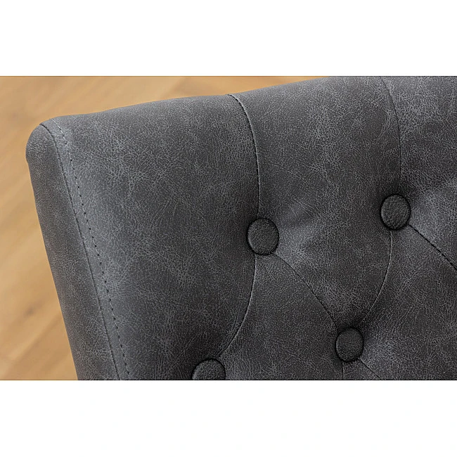 Stolička 44588 Castle Vintage Black