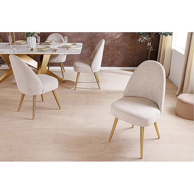 Stolička 45926 Art Living Látka Béžová