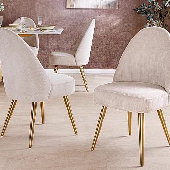 Stolička 45926 Art Living Látka Béžová