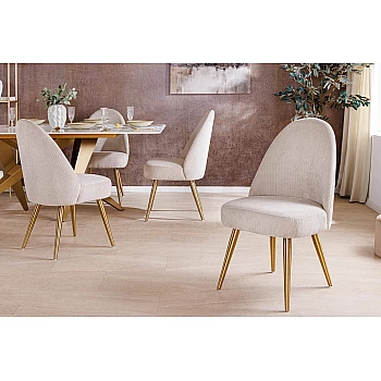 Stolička 45926 Art Living Látka Béžová