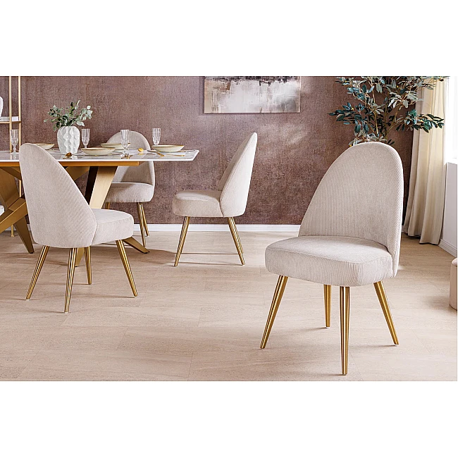 Stolička 45926 Art Living Látka Béžová