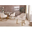 Stolička 45927 Art Living Látka Chenille Béžová