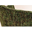 Stolička 45928 Art Living Látka Chenille Zelená
