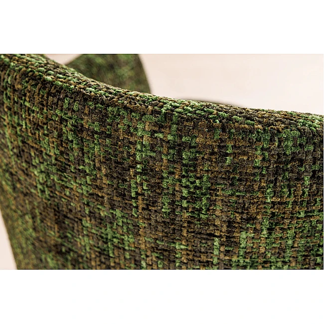 Stolička 45928 Art Living Látka Chenille Zelená