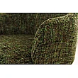 Stolička 45928 Art Living Látka Chenille Zelená