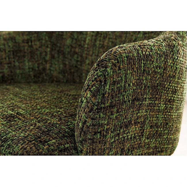 Stolička 45928 Art Living Látka Chenille Zelená