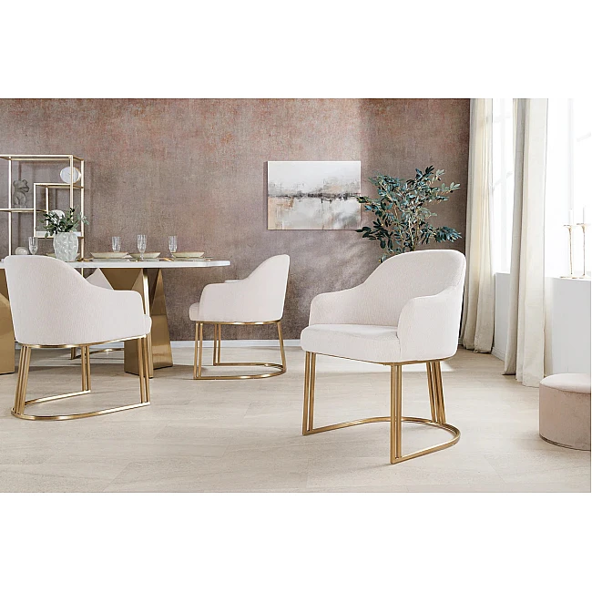Stolička 46201 Art Living Látka Béžová