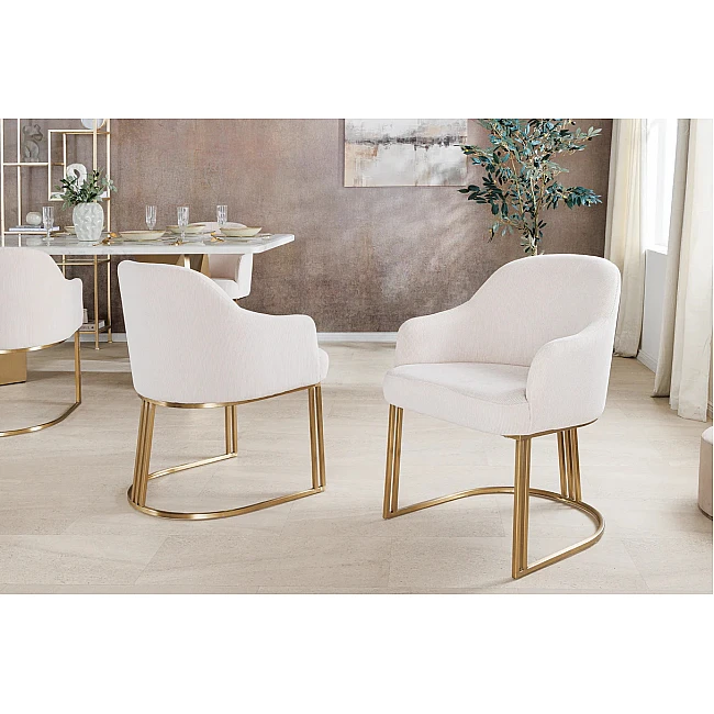 Stolička 46201 Art Living Látka Béžová