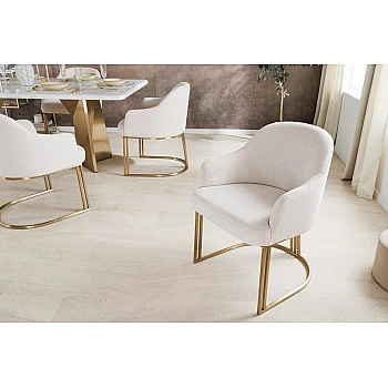 Stolička 46201 Art Living Látka Béžová