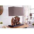 Stolová lampa 20694 Masív drevo