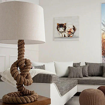 Stolová lampa 30201 Rope Ø29cm