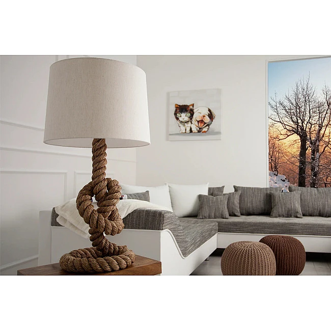 Stolová lampa 30201 Rope Ø29cm