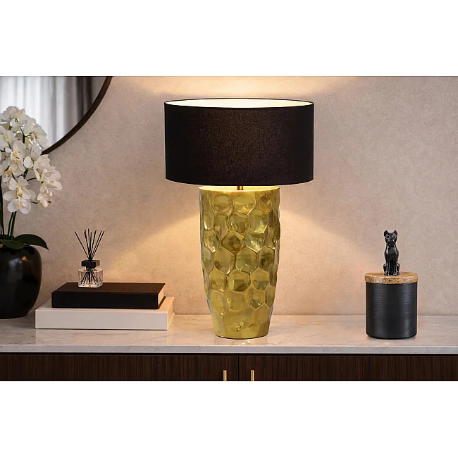 Stolová lampa 46659 Aurelia Zlatá Čierna