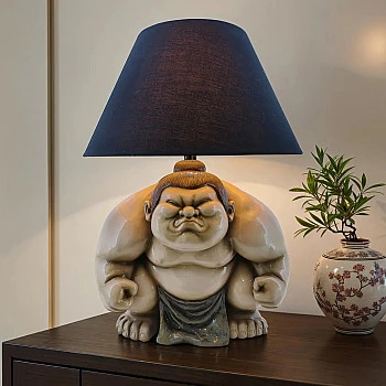 Stolová lampa 48024 Sumo Béžová Čierna