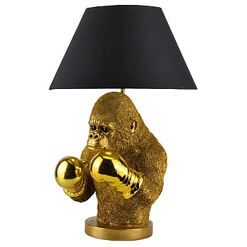 Stolová lampa 48025 King Ape Zlatá Čierna