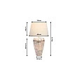 Stolová lampa 48095 Pure Nature Drevo Mango