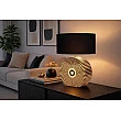 Stolová lampa 48097 Harmony Čierna Biela