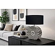 Stolová lampa 48097 Harmony Čierna Biela