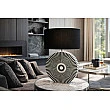 Stolová lampa 48097 Harmony Čierna Biela