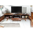 TV-skrinka 39949 140cm Drevo Acacia