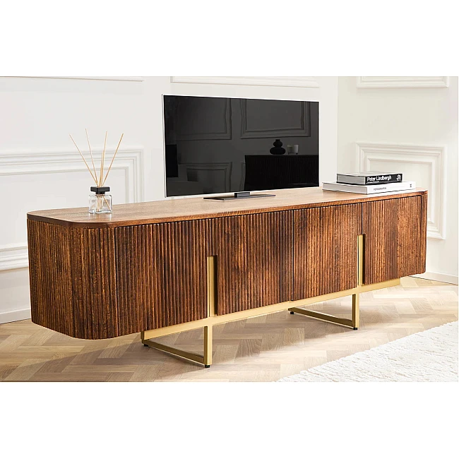 TV-skrinka 43334 Gatsby 160cm Drevo Mango
