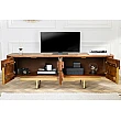 TV-skrinka 43334 Gatsby 160cm Drevo Mango