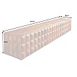 TV-skrinka 43351 Vulcano 160cm Drevo Mango