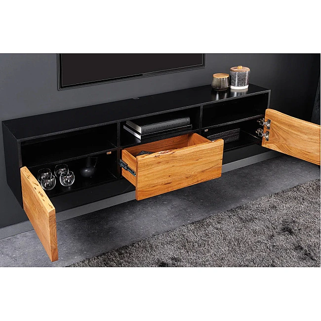 TV-skrinka 44057 Artwork 140cm Drevo Acacia