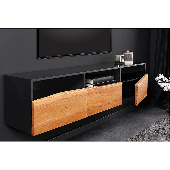 TV-skrinka 44057 Artwork 140cm Drevo Acacia