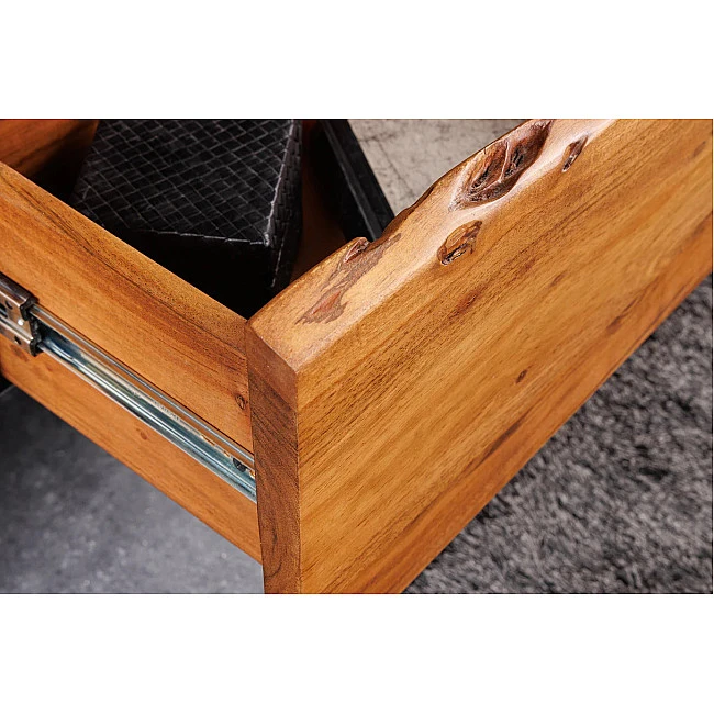 TV-skrinka 44057 Artwork 140cm Drevo Acacia