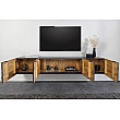 TV-skrinka 44526 Scorpion 200cm Drevo Mango