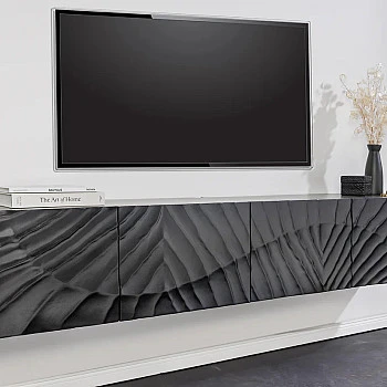 TV-skrinka 44526 Scorpion 200cm Drevo Mango
