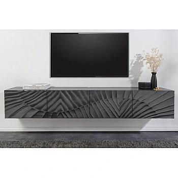 TV-skrinka 44526 Scorpion 200cm Drevo Mango