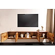 TV-skrinka 46646 Scorpion 200cm Drevo Mango