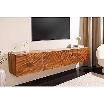 TV-skrinka 46646 Scorpion 200cm Drevo Mango
