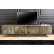 TV-skrinka 46804 Art Deco 200cm Drevo Mango Šedé