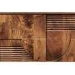 TV-skrinka 46805 Art Deco 200cm Drevo Mango Hnedé