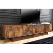 TV-skrinka 46805 Art Deco 200cm Drevo Mango Hnedé