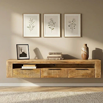TV-skrinka 46809 Craft 160cm Drevo Mango Prírodné