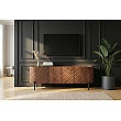 TV-skrinka 47584 Adlon 160cm Drevo Mango Hnedé