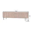 TV-skrinka 47584 Adlon 160cm Drevo Mango Hnedé