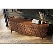TV-skrinka 47584 Adlon 160cm Drevo Mango Hnedé