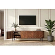 TV-skrinka 47585 Adlon 200cm Drevo Mango Hnedé