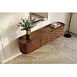 TV-skrinka 47586 Adlon 160cm Drevo Mango Hnedé