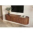 TV-skrinka 47586 Adlon 160cm Drevo Mango Hnedé