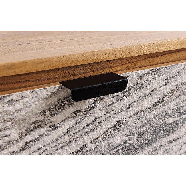 TV-skrinka 47757 Organic 160cm Drevo Acacia