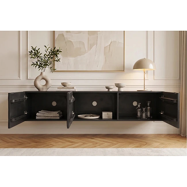 TV-skrinka 47768 Vulcano 160cm Drevo Mango